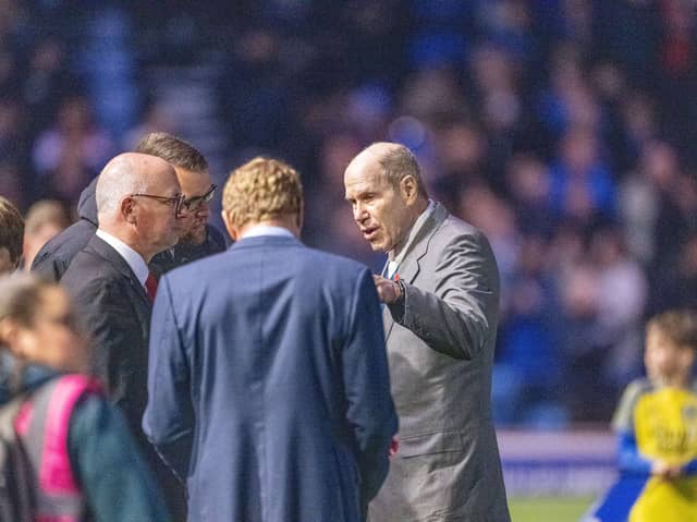 Michael Eisner last visited Fratton Park in November 2025, when Pompey played Wrexham. Picture: Steve Bailey/ProSportsImages