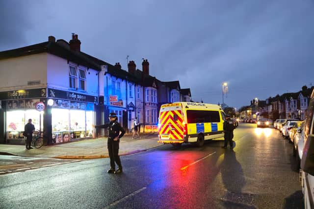 A police cordon is in place in Tangier Road following a suspected stabbing. 

Picture: Stu Vaizey