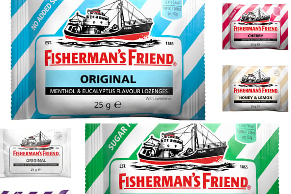 The varieties of Fisherman's Friend on offer this winter
