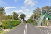 There are delays in the Bosham area after reports of a car crashing into the barriers.