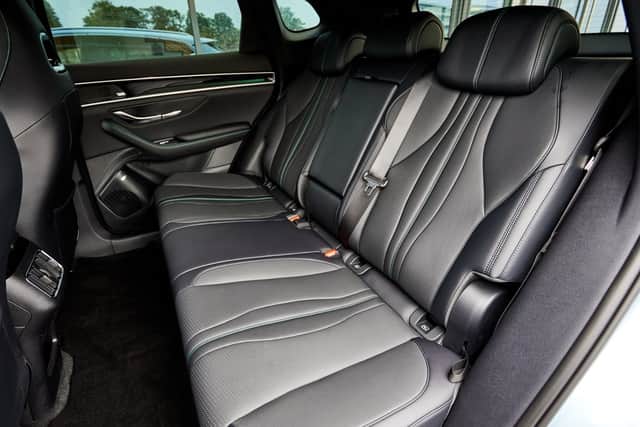 Rear seat space is generous, and you get a big boot, too