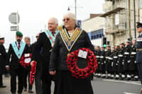 Fareham Remembrance service in West Street, Fareham, on Sunday, November 9, 2025.