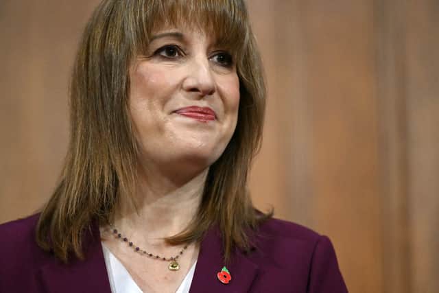 Chancellor Rachel Reeves delivers a speech in the media briefing room of 9 Downing Street on November 4, 2025. She has hinted that the two-child benefit cap could be scrapped in the 2025 Budget (Photo: WPA Pool/Getty Images)