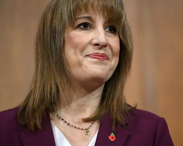 Chancellor Rachel Reeves delivers a speech in the media briefing room of 9 Downing Street on November 4, 2025. She has hinted that the two-child benefit cap could be scrapped in the 2025 Budget (Photo: WPA Pool/Getty Images)