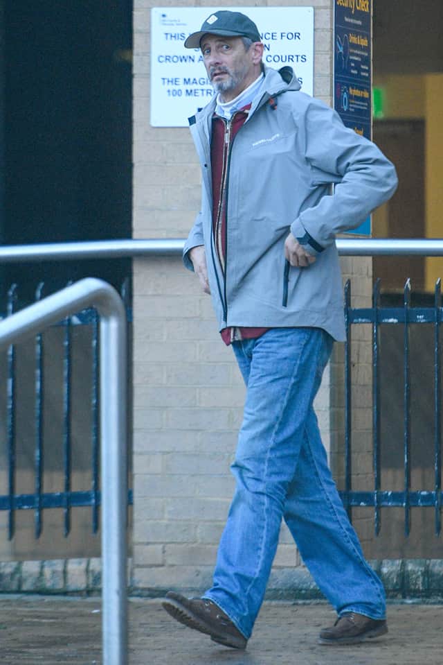 Edward Brandt outside Southampton Crown Court