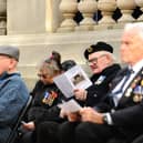 A service was held on Tuesday, November 11, 2025, at the First World War cenotaph in Guildhall Square, Portsmouth, to mark Armistice Day.