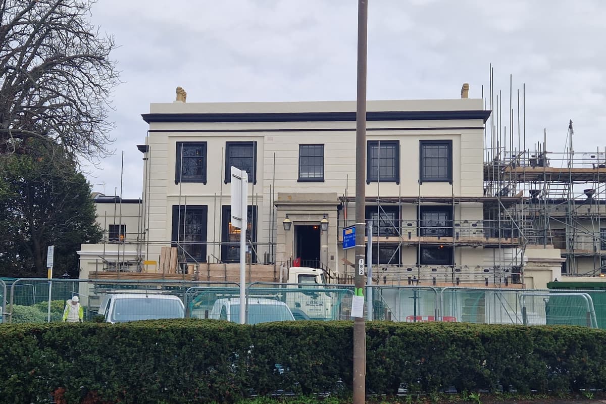 First glimpse at new Miller & Carter Steakhouse restaurant as scaffolding ...