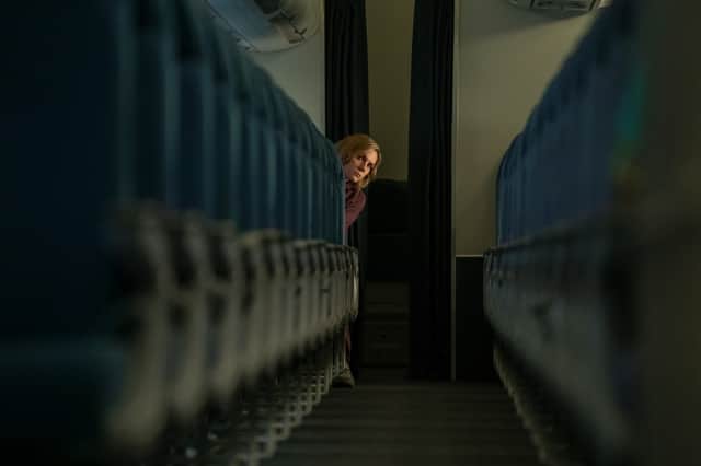 Rhea Seehorn as Carol in Pluribus