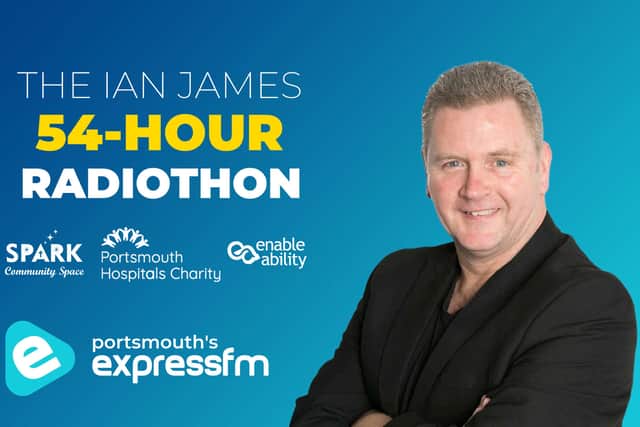 Ian James is getting ready to complete a 54-hour radiothon to raise money for charity next week.