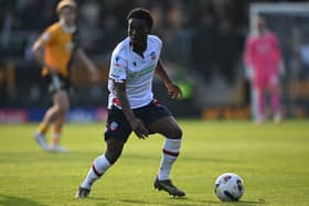 Brighton's Amario Cozier-Duberry is making a big impression at Bolton. Pic: Getty