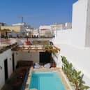 Casa Rosa pool area