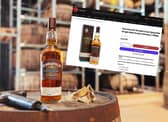 This whisky is currently on sale at £147 on the Cask Cartel website - but you can get it for just over £20 if you're quick