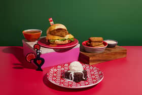 Nando’s launched three new items in Christmas 2025 - including festive chicken burger