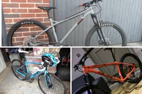 Multiple bikes have been stolen from two properties in Fareham.