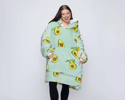 The Avocado Oodie Original is one of the brand’s most popular cosy designs.