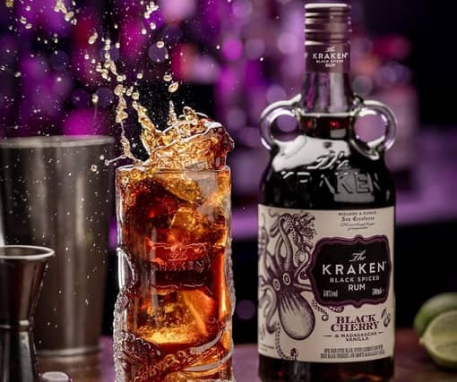 This rum offers a rich fusion of Spiced Caribbean Rum and refreshing black cherry notes