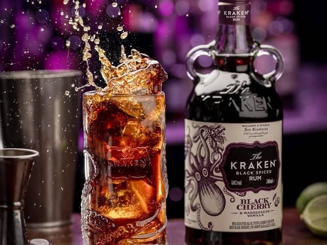 This rum offers a rich fusion of Spiced Caribbean Rum and refreshing black cherry notes