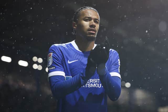 Florian Bianchini as among three loan players at Fratton Park this season. Picture: Simon Davies/ProSportsImages