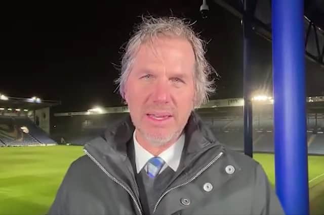 Breck and Michael Eisner sent a pre-recorded 12-minute video message to Pompey fans at the Portsmouth Supporters' Trust Q&A on Monday night