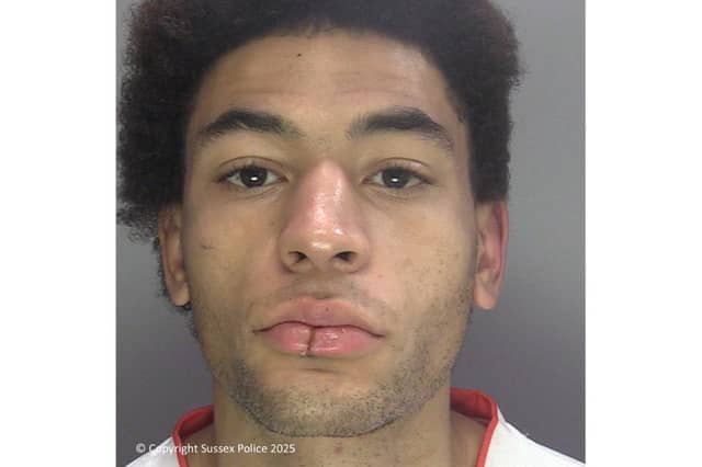 Harrison Franklin, 24, is wanted on recall to prison after breaching his terms of licence. Harrison is believed to be in Crawley, but he is also known to frequent the Eastbourne, Kent, and Hampshire areas.