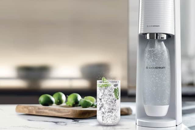 The SodaStream is a clever way to bottle up fizzy drinks without buying plastic containers
