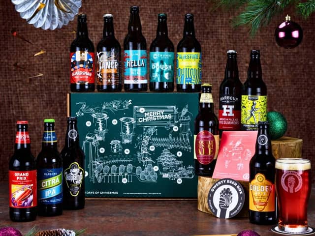 The 12 ales are all hand-picked from independent breweries