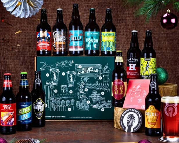 The 12 ales are all hand-picked from independent breweries
