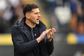 Pompey boss John Mousinho. Pic: Ian Lyall/ProSportsImages