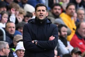 Pompey boss John Mousinho. Pic: Graham Hunt/ProSportsImages