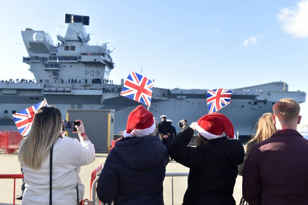 HMS Prince of Wales returned home to Portsmouth on Sunday, November 30, 2025, after being deployed to the Indo-Pacific since April. She has been in charge of the UK Carrier Strike Group and headed up various exercises in Japan, Australia, India and elsewhere. It's an emotional moment for sailors, as they they re-join their families in time for Christmas.