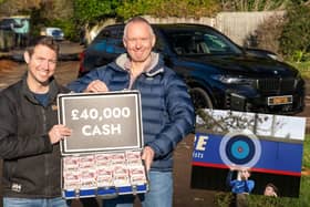 Graham Owen could not believe his luck, after such a rubbish day the day before