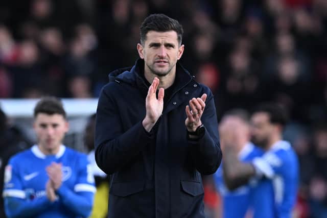 John Mousinho is eager to recruit in next month’s transfer window. Picture: Graham Hunt.