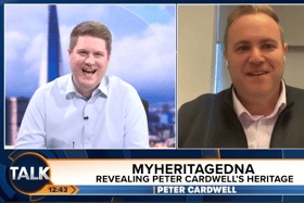 Talk TV host Peter Cardwell used a MyHeritage DNA kit to trace his ancestry - and it certainly threw up a few surprises