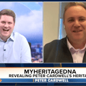 Talk TV host Peter Cardwell used a MyHeritage DNA kit to trace his ancestry - and it certainly threw up a few surprises