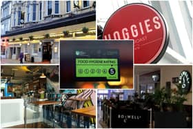 Here are 33 eateries in the Portsmouth area which received  five star food hygiene ratings in November.