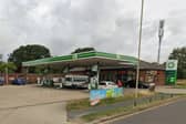 Police were called after reports of a man with an axe was seen at BP petrol Station in Lee-on-the-Solent. A man was arrested on suspicion of arson and intent to endanger life after a fire engulfed two cars and a petrol pump.