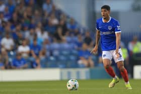 Pompey midfielder Luke Le Roux. Pic: Simon Roe/ProSportsImages