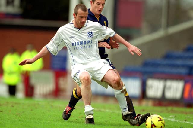 Steve Claridge in action against Wimbledon's Mark Williams in December 2000. Picture: Craig Prentis /Allsport