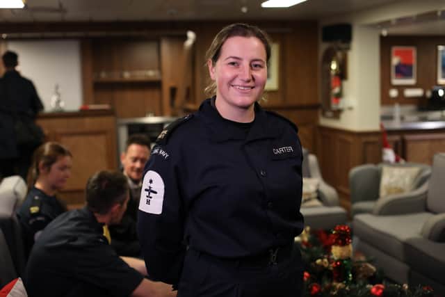 AB Oli Carter, 24, aircraft handler aboard HMS Prince of Wales, spoke of the tense moments the crew experienced while traversing the Red Sea and South China Sea.