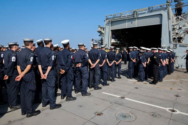 During her final three years based in Bahrain, the frigate intercepted seven illegal narcotic cargoes and was the first ship on task in the Red Sea during heightened threat activity in December 2023.