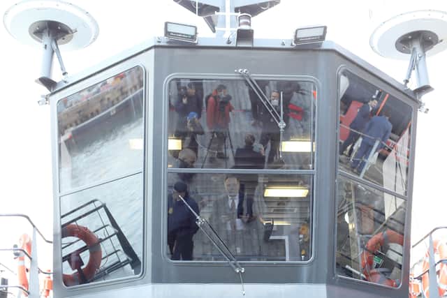 Much of the un-crewed vessels are controlled from the Portsmouth experimental ship XV Patrick Blackett.