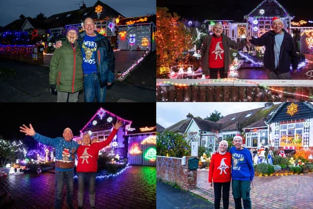 Walk down memory lane with our glorious gallery looking back at Bill and Barbara Wright's Christmas display in Portchester.