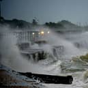 This fantastic picture by Alison Treacher shows the waves at Stokes Bay in Gosport.