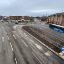 Works in Hilsea to improve the bus lanes