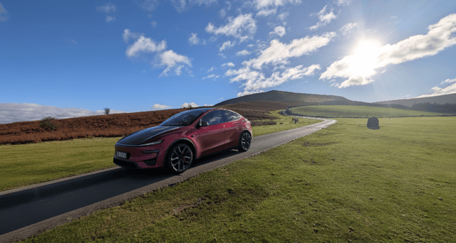 Gareth Butterfield headed out to the Brecon Beacons to see how well the new Model Y Performance would cope with a day-shift