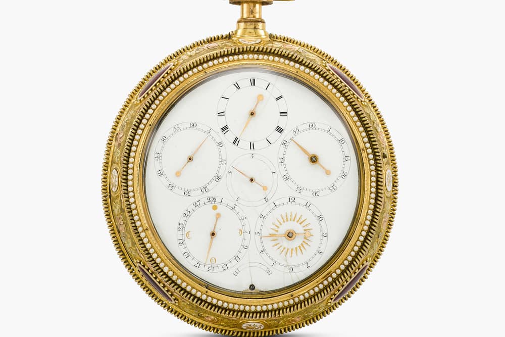 A striking gold watch owned by Lord Nelson has been put up for sale at Sotheby's in London, and it's expected to sell for roughly £400,000.