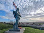 The striking Yomper statue in Eastney, at the entrance of the former Royal Marines Museum, has been saved after more than £20,000 was raised to secure it from corrosion.