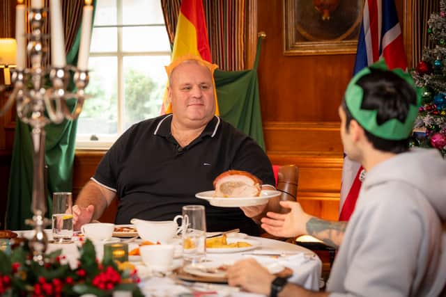 John has claimed he’s a changed man and will add a bit of Spanish to his Christmas meal every time.