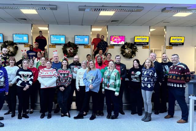 Southampton Airport staff are ready for a busy festive season 