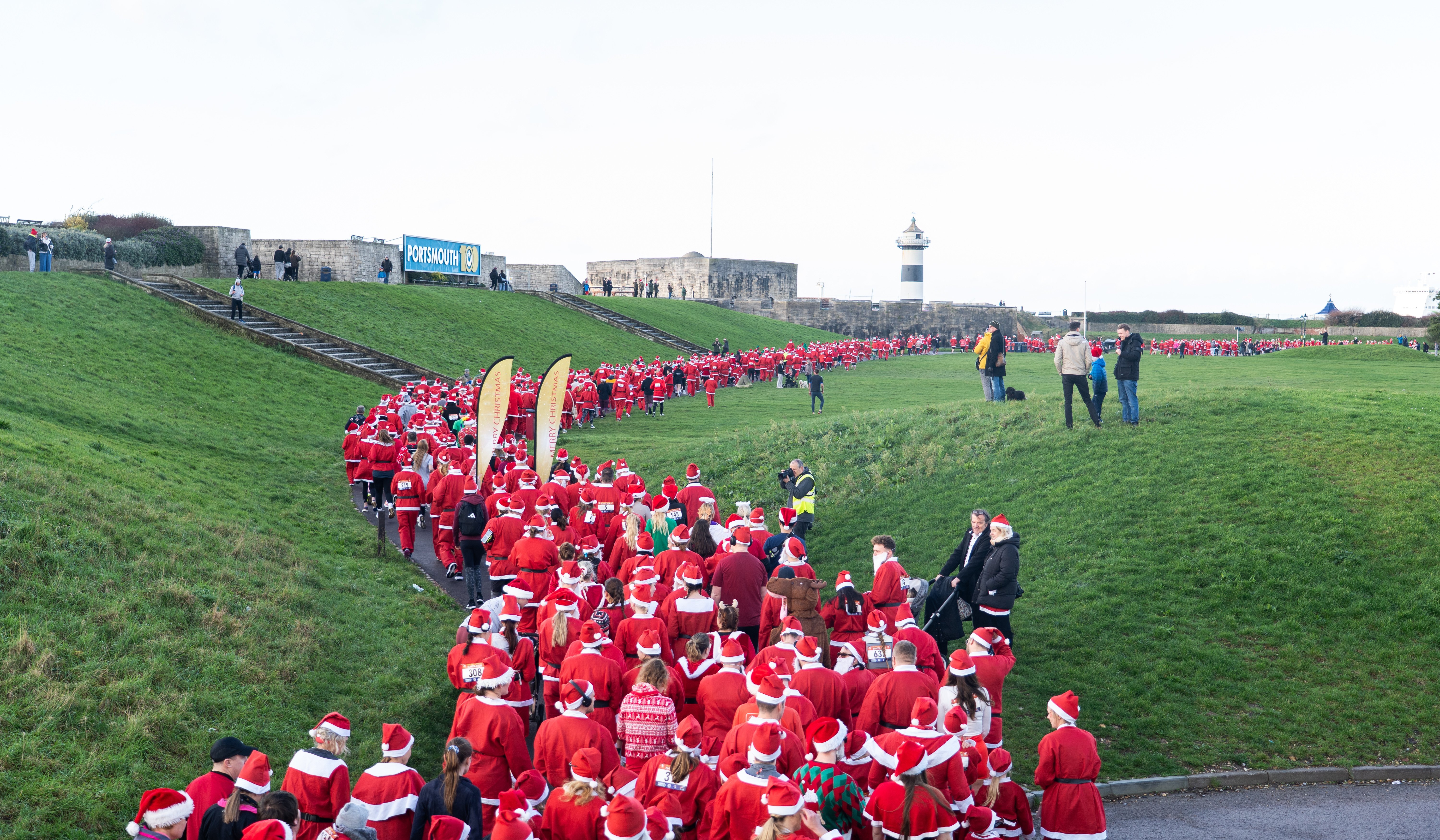 Southsea Santa Fun Run returning to Portsmouth seafront